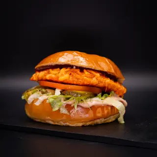 Crispy Feta Burger