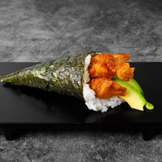 Pollo crujiente aguacate