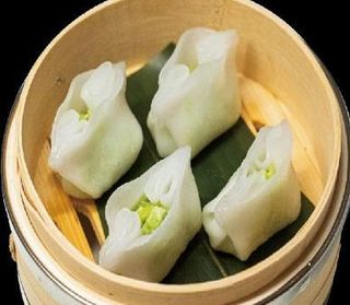 Ravioli cinese di carne verdura alla piastra