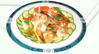 74. Chop Suey De Gambas