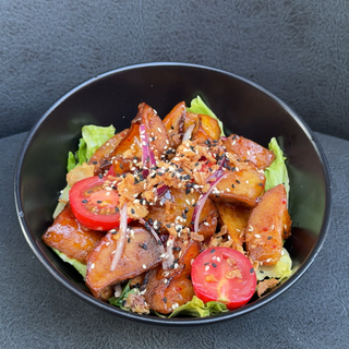 Chrispy Eggplant Salad