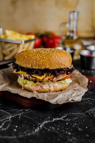 Чизбургер (курица)