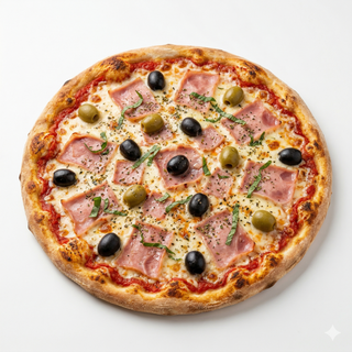 Pizza Mozzarella Y Jamón (36 Cm.)