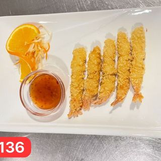 136 Langostinos Fritos