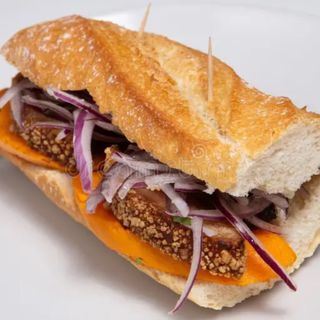 Bocadillos de chicharrón de cerdo 