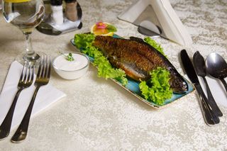 Păstrăv la grătar