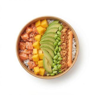 Salmon Mango Crunchy