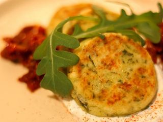 Сирники зі шпинатом