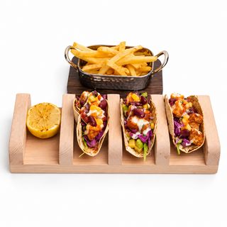 Trio de Tacos Mexicain au Poulet