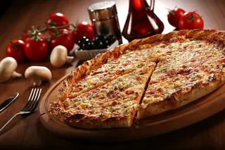 Pizza Quattro Formaggi mare