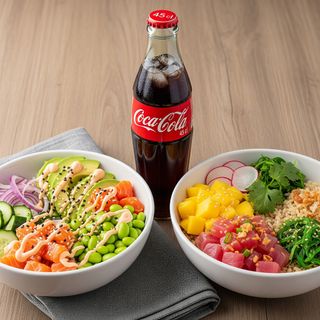 Bowl grande + Bevanda in bottiglia 45 cl