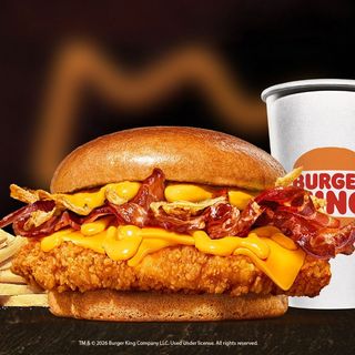 Kings Cheesy Bacon Chicken Menu