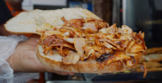 Kebab Solo Carne Mixto En Rollo Grande