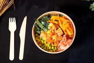 Salmon bowl