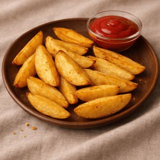 Картопля по-селянськи (150/30г)