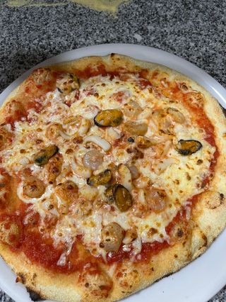 Pizza ai frutti di mare