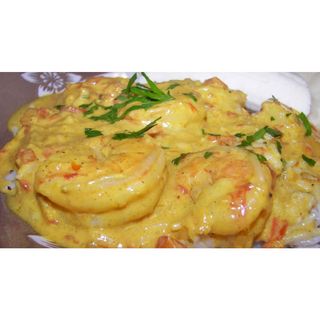 Swahili Coconut Prawns