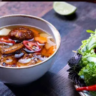 Bún chả thịt nướng