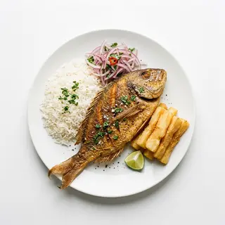 Dorada frita