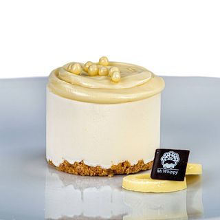 Cheesecake al cioccolato bianco