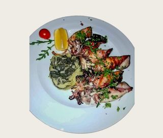 Lignje na žaru 350 gr