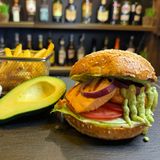 ორაგულის ბურგერი / Salmon Burger