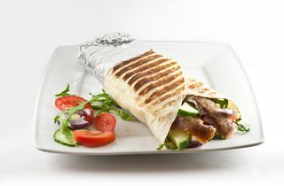 Tortilla kebab duża