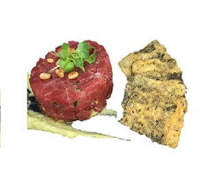 Tartar de atún con aguacate