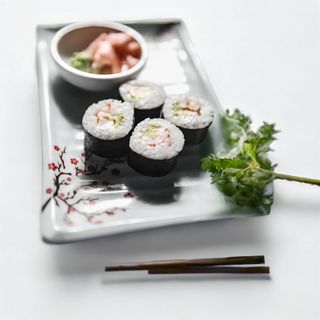 Makis gambas, aguacate y philadelphia (8 uds.)