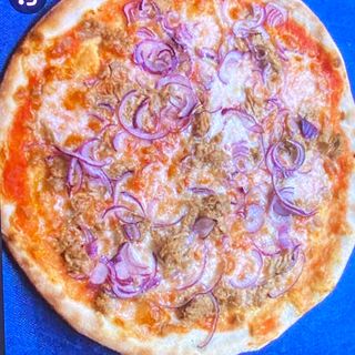 Pizza tonno e cipolle normale