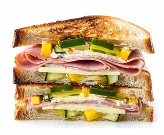 Toast rondella farcita