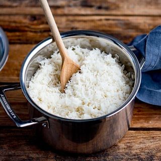 Boiled basmati rice