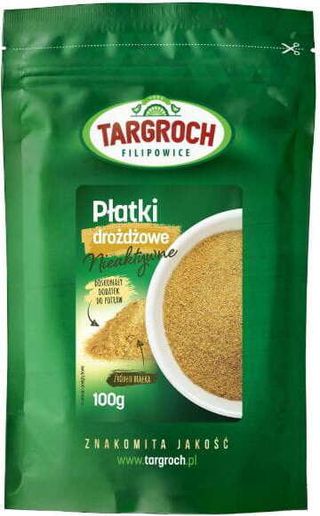 Płatki drożdżowe nieaktywne 100g Targroch