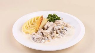 Фрикасе с пюре (290 гр.)