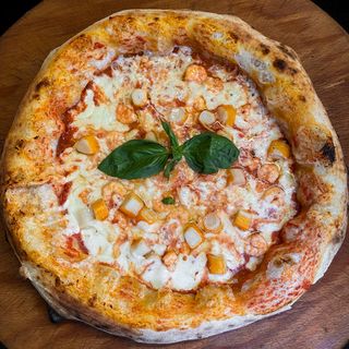 Polpa di granchio e gamberetti