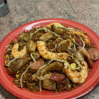 Arroz mixto colombiano