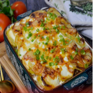 Запеканка с бекон