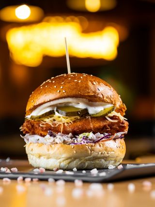 Fried Chicken Burger