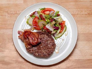 Burger Keto fit bez bułki