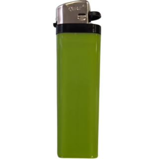 QBAK Disposable Lime Green Pocket Lighter 