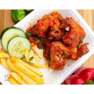 Chicken with Potato Chips