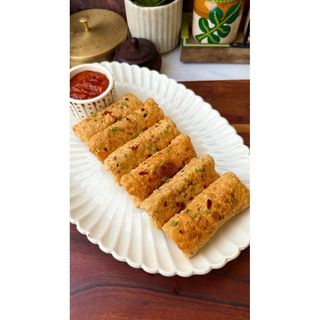 Papad Stuffed Rolls
