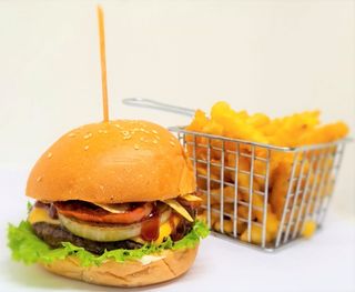 New-York burger + frites