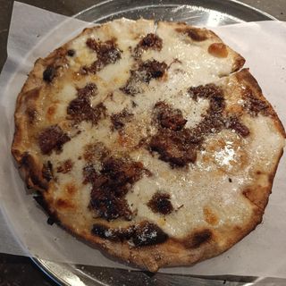 Pizza con Scamorza affumicata