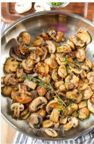 Garlic mushrooms