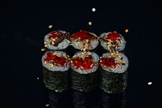 Unagi hoso maki 6szt.