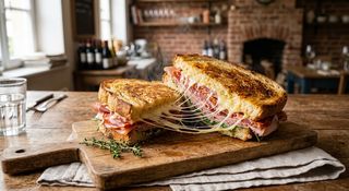 Toast con formaggio