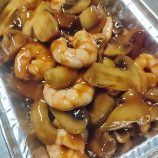 79. Gambas Con Champiñones