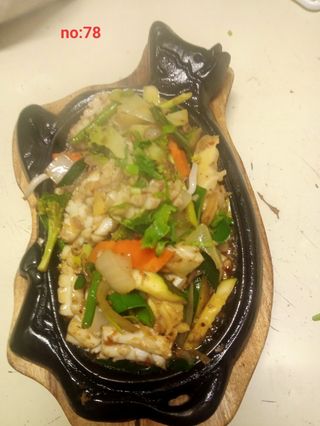 Kurczak pieczony na gorącym żeliwie