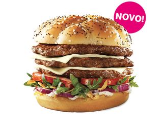 Triple Caesar Classic Burger 